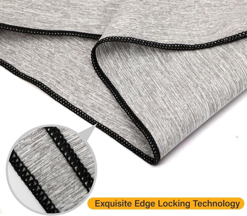 NUOYEE 12 Pack Gym Towels Microfiber Fast Drying Men Women Workout Gear for Fitness Yoga Exercise Tennis Quick Dry Towel for Outdoor Running Riding Jogging Hiking Camping Fishing - Image 3